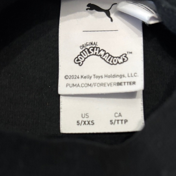 Puma Squishmallow Black and Yellow shirt Members mark Leggings - Picture 4 of 6